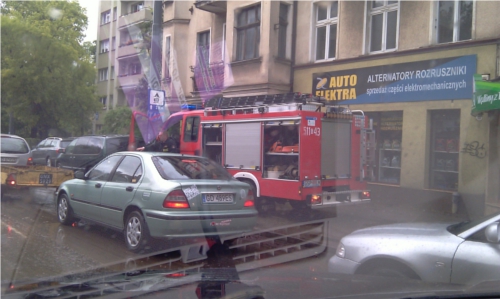 Sopot po ulewie